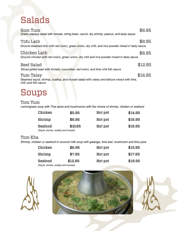 Menu Page 4